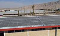 نخستین نیروگاه خورشیدی  پشت بامی صنعتی در شهرک صنعتی آیت اله هاشمی رفسنجانی به بهره برداری رسید